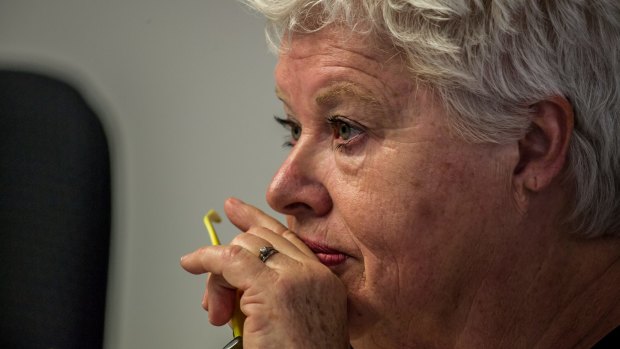 Liberal MLA Vicki Dunne asked about rising objections to rates bills in a hearing on Friday.