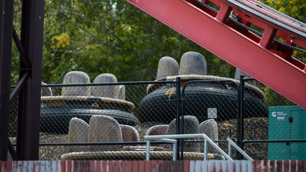 The former Thunder River Rapids ride at Dreamworld.