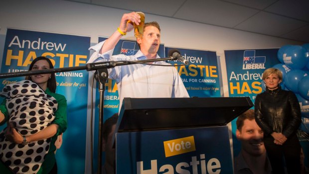 Andrew Hastie toasts the memory of Don Randle.