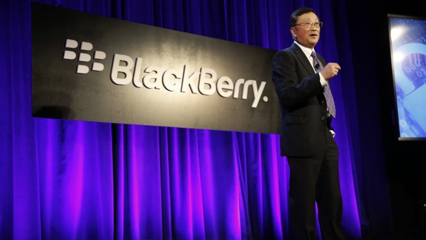Blackberry CEO John Chen has a plan to turn around the smartphone pioneer