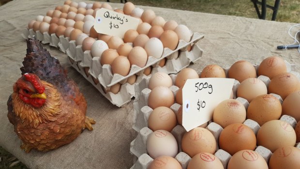 The Eynesbury Market features 75-100 marquees each inhabited by either farmers, producers or makers on the fourth Sunday of every month.