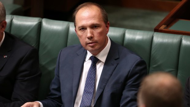 Immigration Minister Peter Dutton.