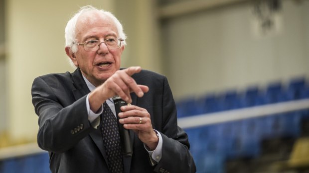 Democratic presidential hopeful Bernie Sanders has won support for his down-to-earth approach.
