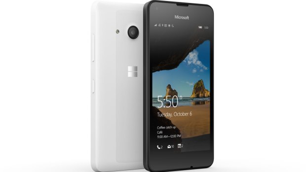 The Lumia 550.