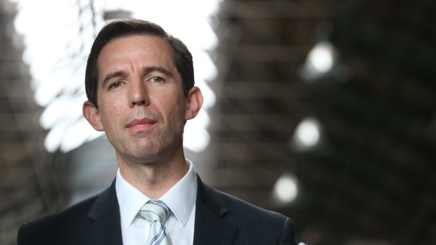 Education Minister Simon Birmingham.