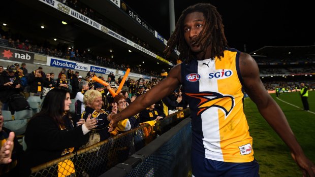 The return of ruckman Nic Naitanui couldn't come sooner for West Coast after a disappointing loss to Collingwood.