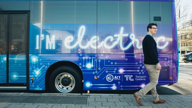 You can't miss the ACT's new electric and hybrid buses. 