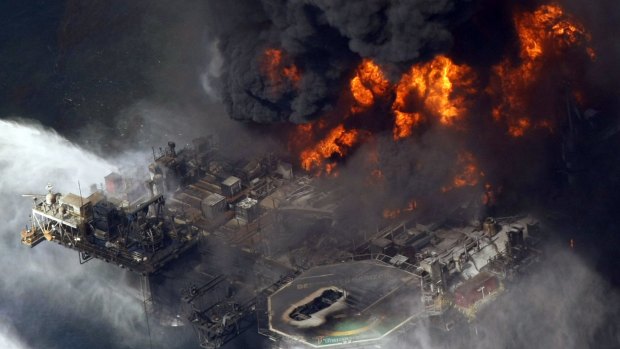 BP shares plunged by more than 40 per cent in the weeks after the April 2010 disaster, as it became clear the company couldn't immediately contain the spill.