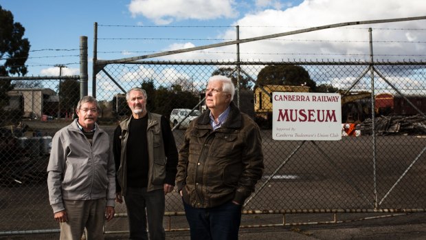 Paul Gillespie, Gavin Young, and John Davenport believe Canberra is going to lose a significant amount of heritage and history in the fire sale. 