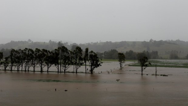 The heaviest falls were recorded on NSW's south coast region.