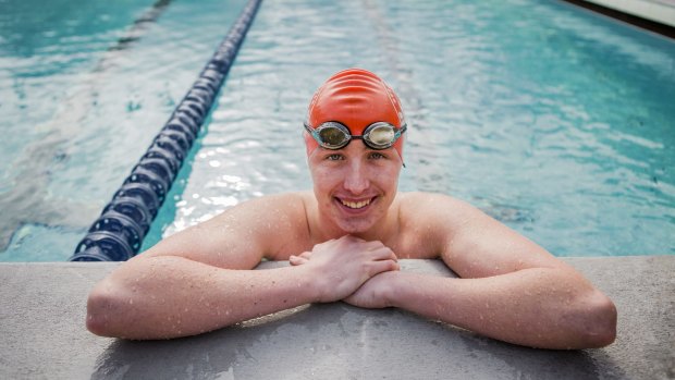 Ben Freeman is aiming to become the first Canberran to swim the English Channel.
