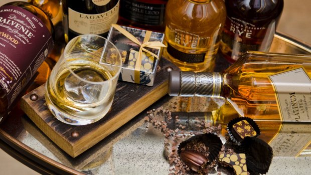 Worlds collide: what does happen when whisky and chocolate come together?