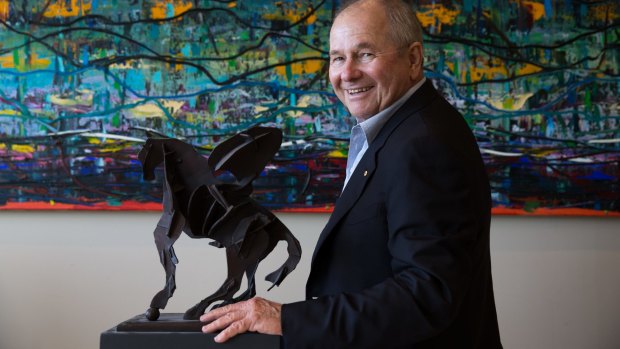 Philanthropist Neil Balnaves donates $2.5 million each year to the arts, education, medicine and Indigenous projects.