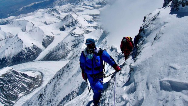 A third person has died in as many days climbing Mount Everest. 
