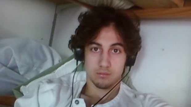 Awaiting verdict: Dzhokhar Tsarnaev, who admitted his guilt in the Boston Marathon bombing of 2013.