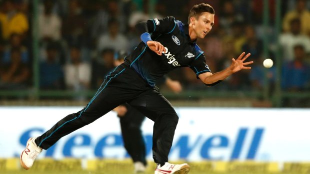 New Zealand's Trent Boult took 7-34 against the West Indies.