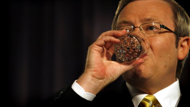 In his first two years in government, former prime minister Kevin Rudd lost 23 of 39 staff in his office.