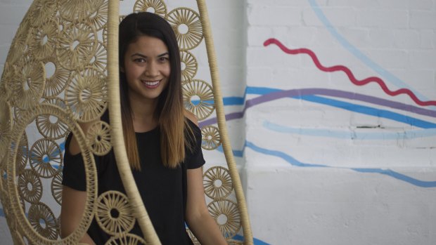 Canva CEO Melanie Perkins believes trying hard leads to success.