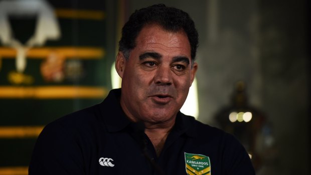 Time for a chat: New Kangaroos coach Mal Meninga plans to meet with Paul Gallen.