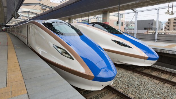 Japan's bullet trains are giving the country's airlines a run for their money.