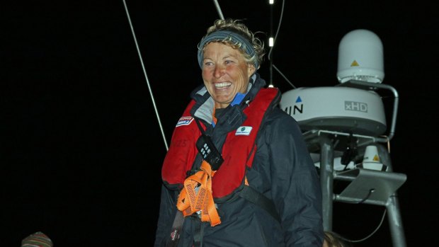 Sydney skipper Wendy Tuck will be heading into Sydney for two weeks then setting sail again on December 26.