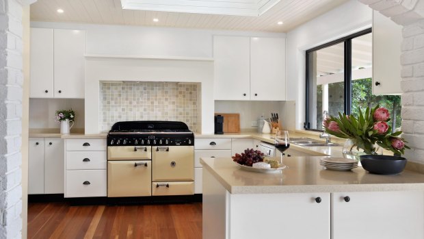The kitchen at Rivendell at Meroo Meadow.
