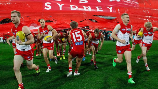 Set for a fight: The Sydney Swans have vowed to fight the restrictions on trade.