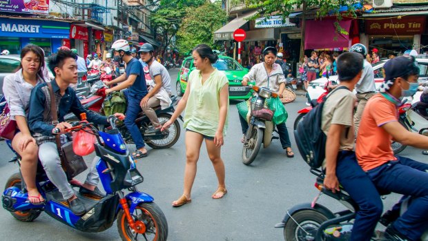"You just have to go with it": Travelling Vietnam by scooter is an adventure of all sorts.