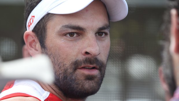 Slow starter: Heath Grundy is indebted to Paul Roos for giving him his first break.