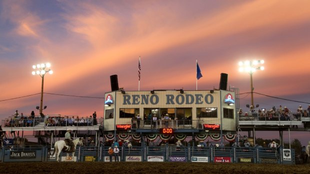 The Reno Rodeo in Nevada, one of America's biggest and longest rodeo events.