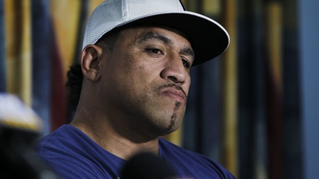 John Hopoate was suspended in 2001 for a disturbing on-field infringement. 