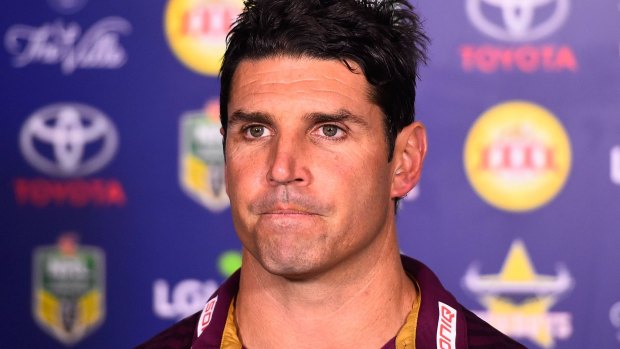 Criticism: Manly coach Trent Barrett is copping flak from some fans.