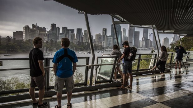 There is an 80 per cent chance of rain for Brisbane on Thursday, according to the Bureau of Meteorology.