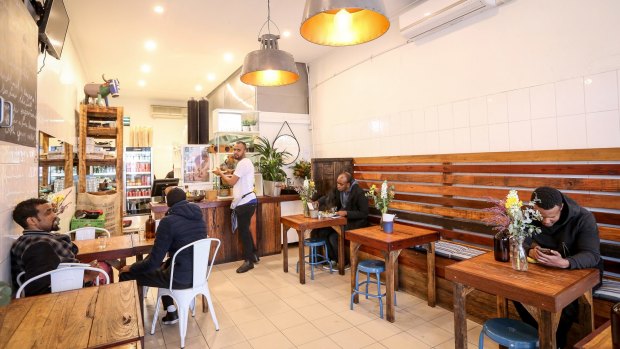 The New Somali Kitchen has a small and approachable menu.