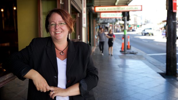 Labor's candidate for the new seat of Newtown, Penny Sharpe.