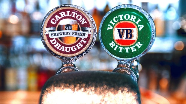 The mainstream beer brands Carlton Draught and Victoria Bitter are losing favour.