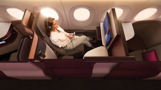 The Qatar Airways QSuite was the first to introduce doors to business class.