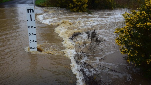 Flooding in Ballarat. 