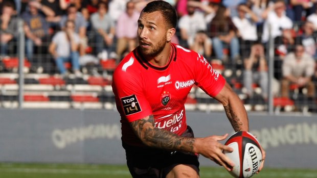 Olympics dream: Quade Cooper in action during his debut for Toulon after the 2015 World Cup.