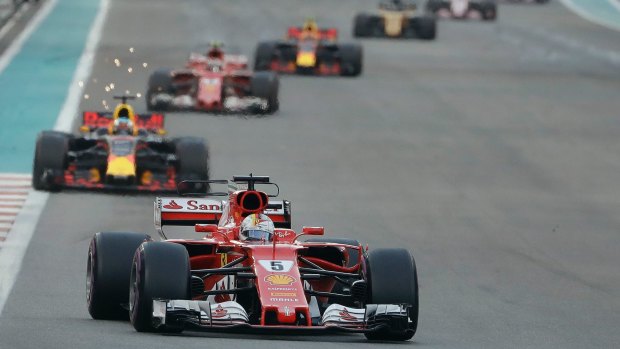 Red hot: Ferrari has threatened it could move to a new competition after 2020.