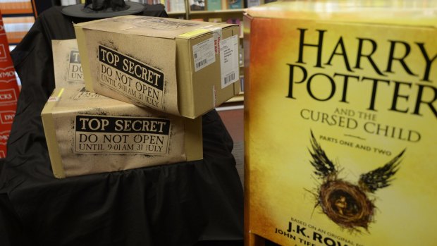 The new Harry Potter book, <em>Harry Potter and the Cursed Child</em>, was released at Dymocks in Sydney.