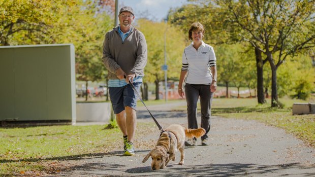 Nelson and Bernadette Blencowe of Monash disagree with the Heart Foundation's assessment but feel more could be done to encourage residents to be active. 