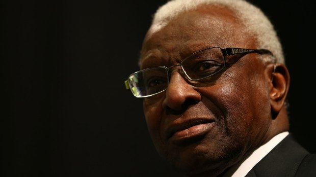Former president of the IAAF Lamine Diack drove the tiiming of the vote for the 2021 world track and field championships.