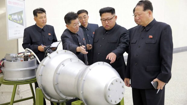 North Korean leader Kim Jong-un: Pyongyang is stepping up its nuclear weapons tests and threats.