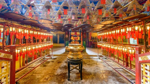 Don't miss one of Hong Kong's oldest temples, Man Mo.