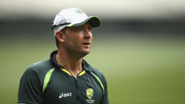 Michael Clarke's return could be delayed due to wet weather.