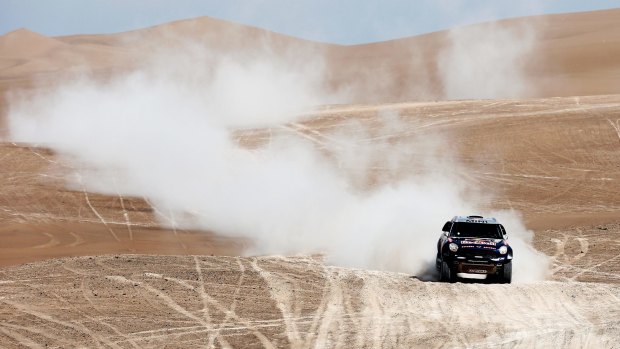 Nasser Al-Attiyah has extended his overall lead.