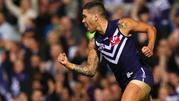Fremantle forward Michael Walters has been in great form in the past few rounds 