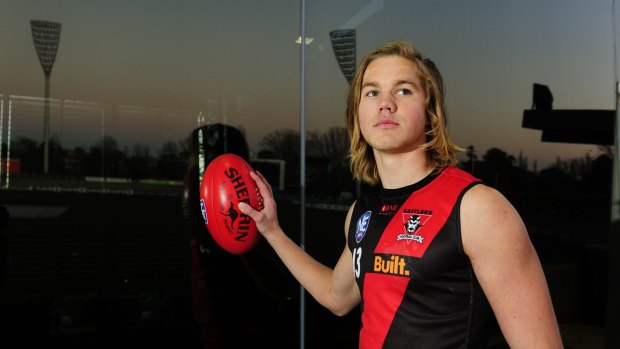 Eastlake player Harrison Himmelberg has been nominated as a potential academy selection at the AFL draft.