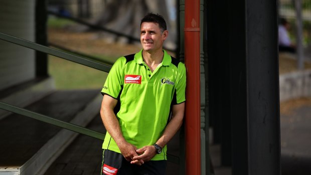 Mike Hussey can soon piece together a roster.